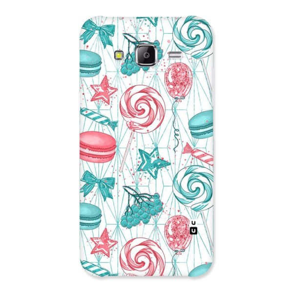 Candies And Macroons Back Case for Samsung Galaxy J2 Prime