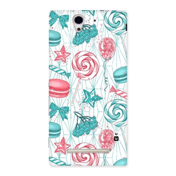 Candies And Macroons Back Case for Sony Xperia C3