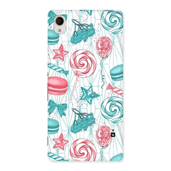 Candies And Macroons Back Case for Sony Xperia M4