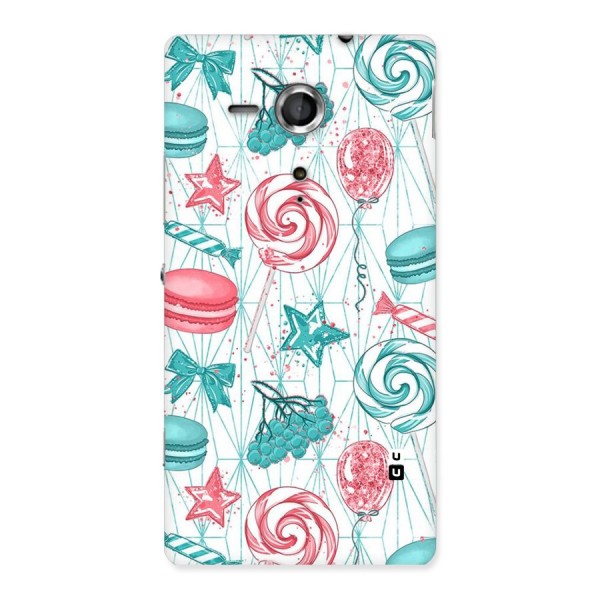 Candies And Macroons Back Case for Sony Xperia SP