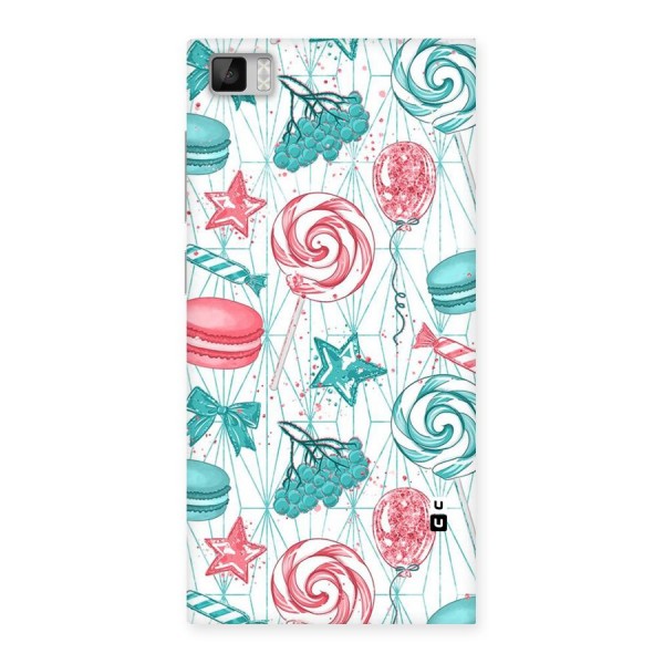 Candies And Macroons Back Case for Xiaomi Mi3