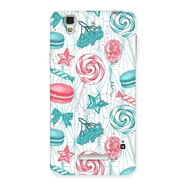 Candies And Macroons Back Case for YU Yureka Plus