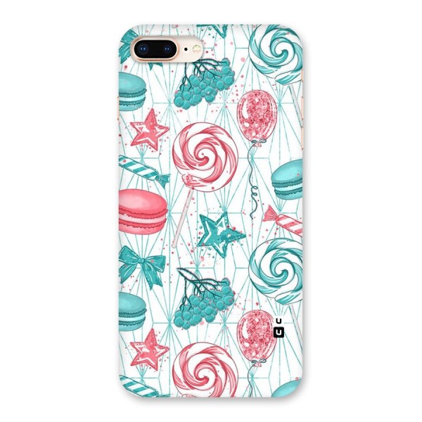 Candies And Macroons Back Case for iPhone 8 Plus