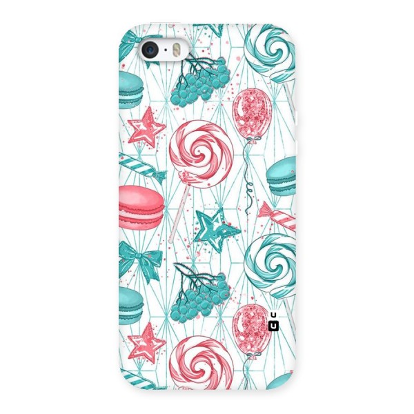 Candies And Macroons Back Case for iPhone SE