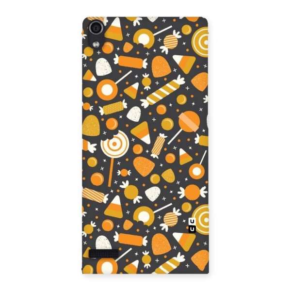 Candies Pattern Back Case for Ascend P6