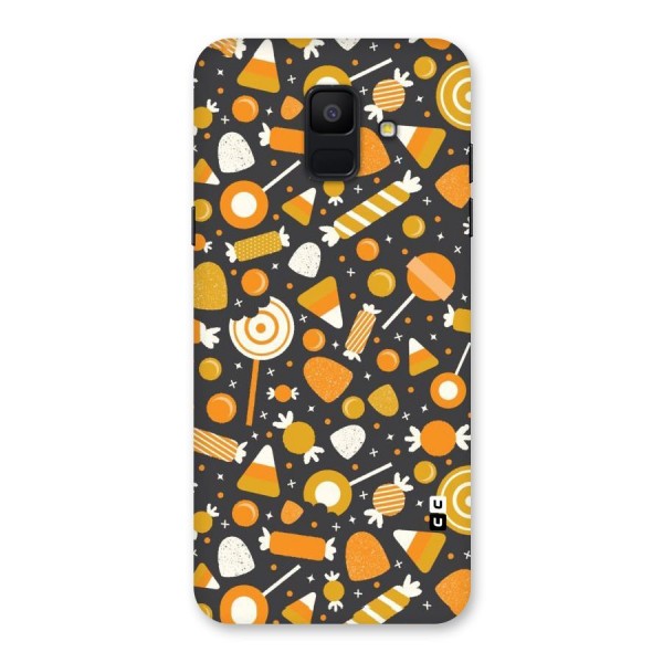 Candies Pattern Back Case for Galaxy A6 (2018)