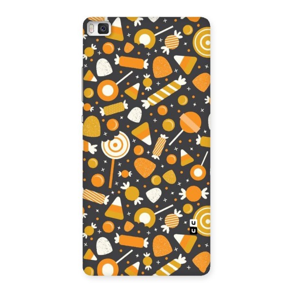 Candies Pattern Back Case for Huawei P8