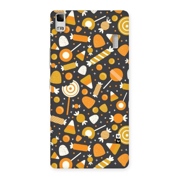 Candies Pattern Back Case for Lenovo A7000