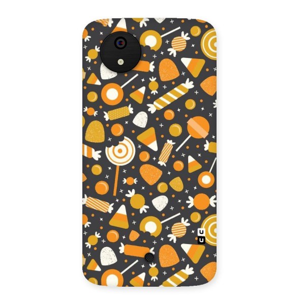 Candies Pattern Back Case for Micromax Canvas A1