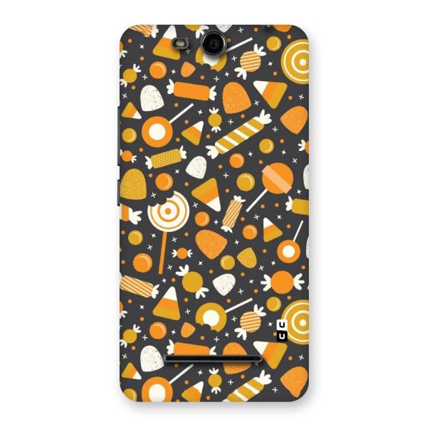 Candies Pattern Back Case for Micromax Canvas Juice 3 Q392