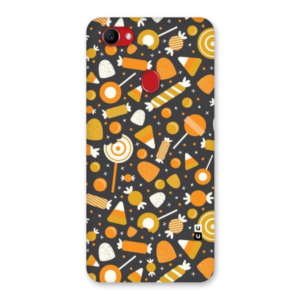 Candies Pattern Back Case for Oppo F7