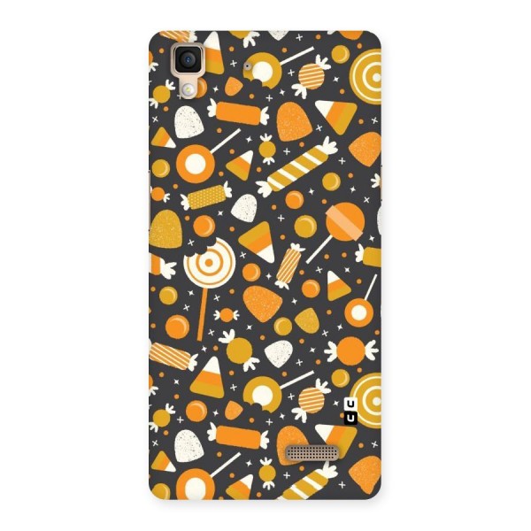 Candies Pattern Back Case for Oppo R7