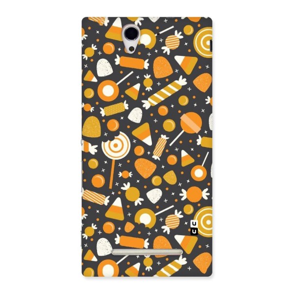 Candies Pattern Back Case for Sony Xperia C3
