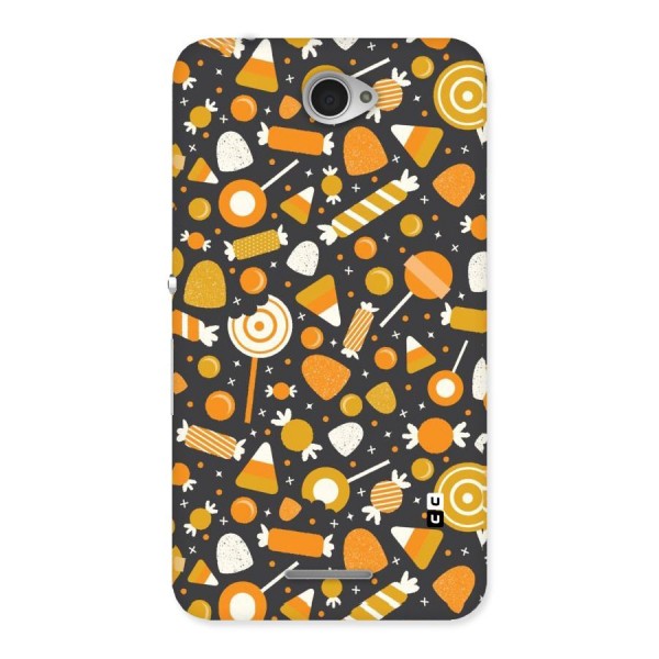 Candies Pattern Back Case for Sony Xperia E4