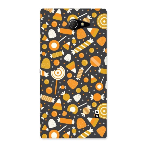 Candies Pattern Back Case for Sony Xperia M2