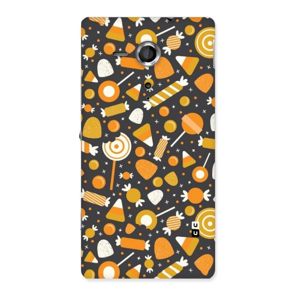 Candies Pattern Back Case for Sony Xperia SP