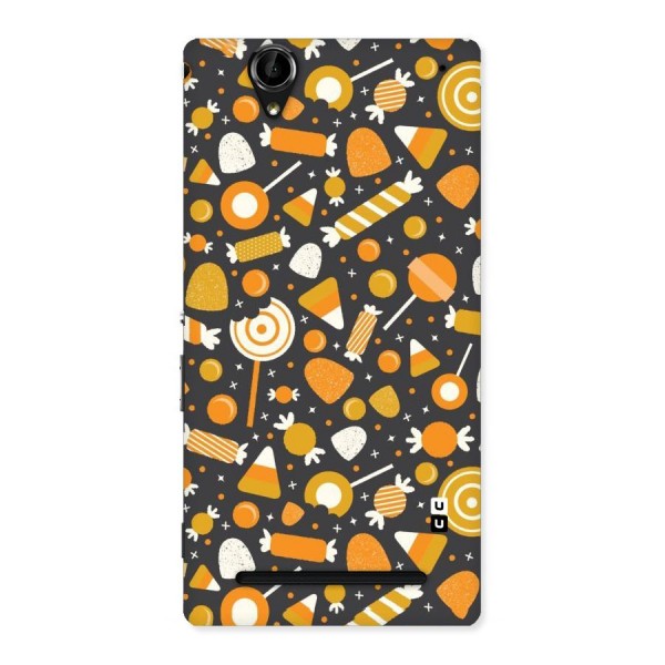 Candies Pattern Back Case for Sony Xperia T2