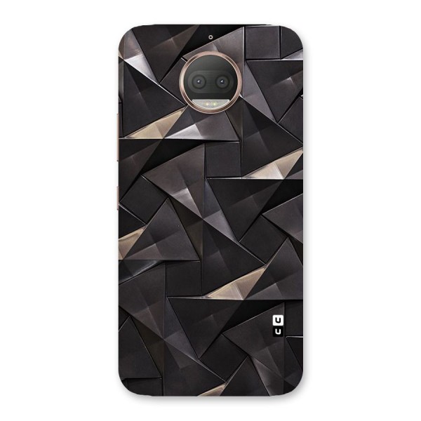 Carved Triangles Back Case for Moto G5s Plus