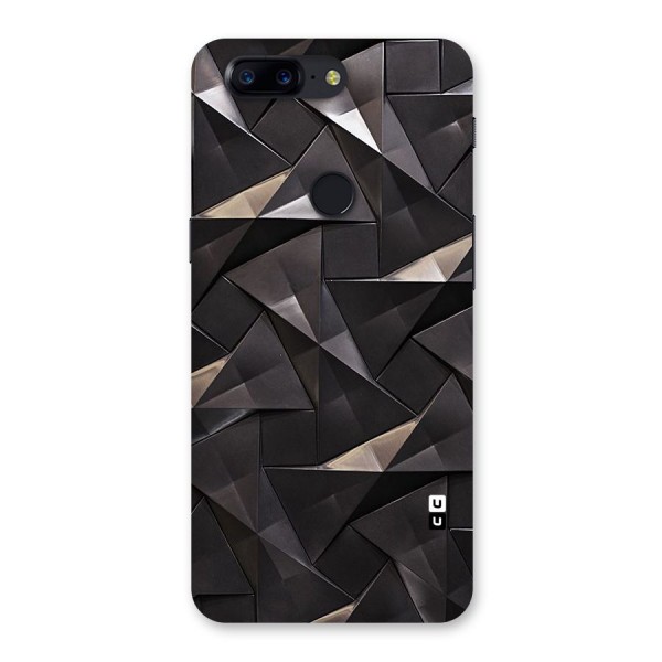 Carved Triangles Back Case for OnePlus 5T