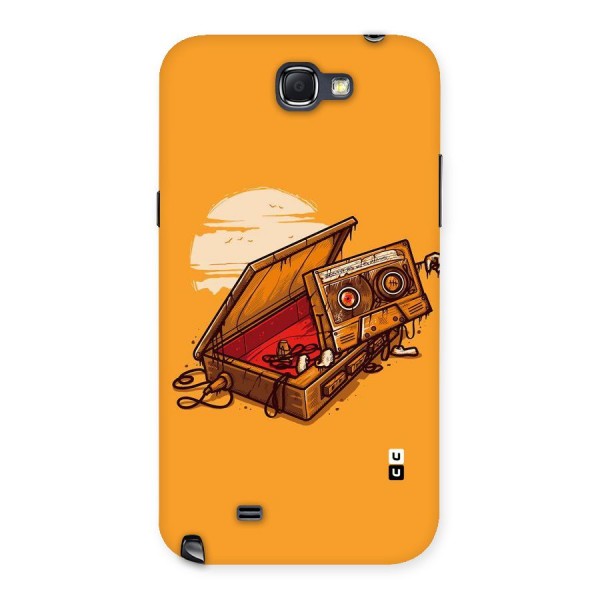Casette Box Back Case for Galaxy Note 2