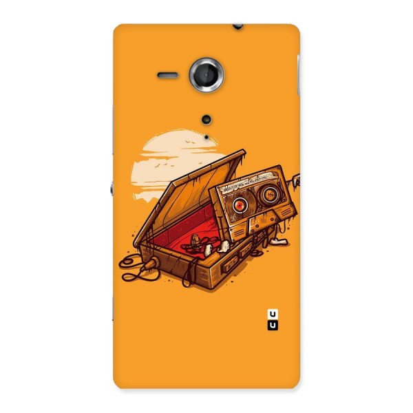 Casette Box Back Case for Sony Xperia SP