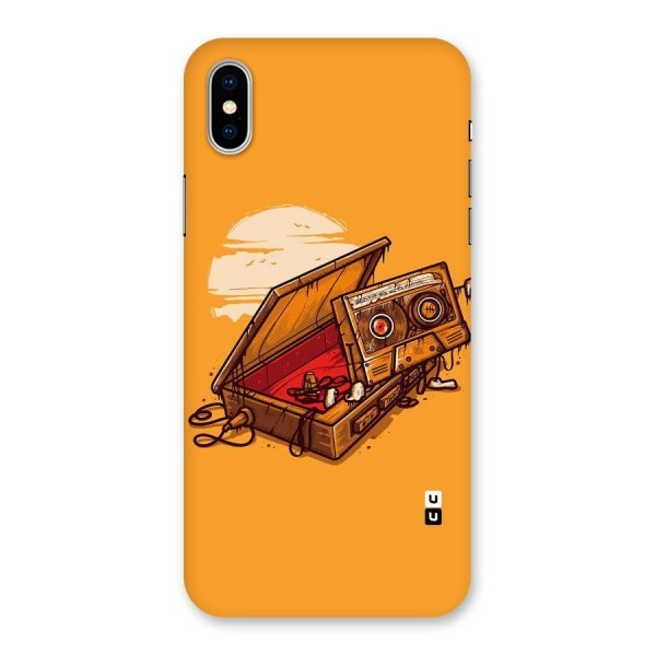 Casette Box Back Case for iPhone X