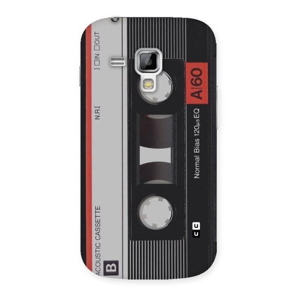 Casette Design Back Case for Galaxy S Duos
