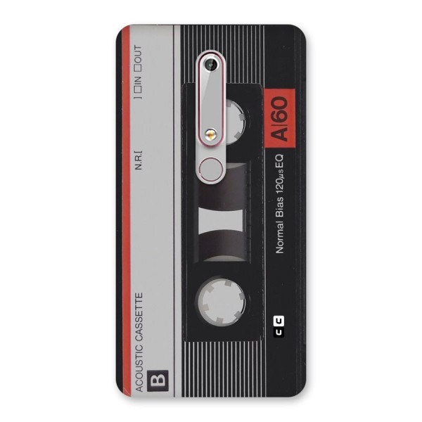 Casette Design Back Case for Nokia 6.1