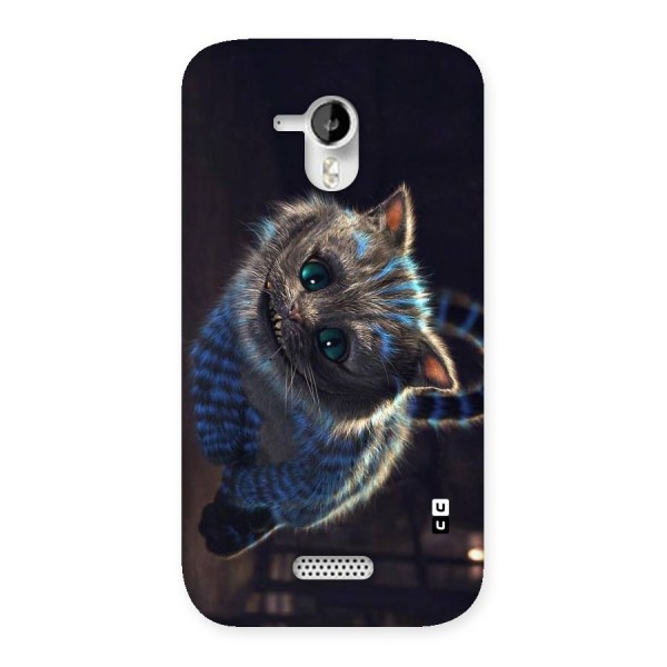 Cat Smile Back Case for Micromax Canvas HD A116