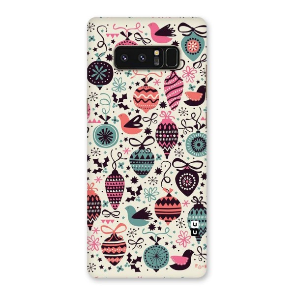 Celebration Pattern Back Case for Galaxy Note 8