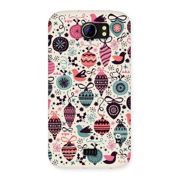 Celebration Pattern Back Case for Micromax Canvas 2 A110