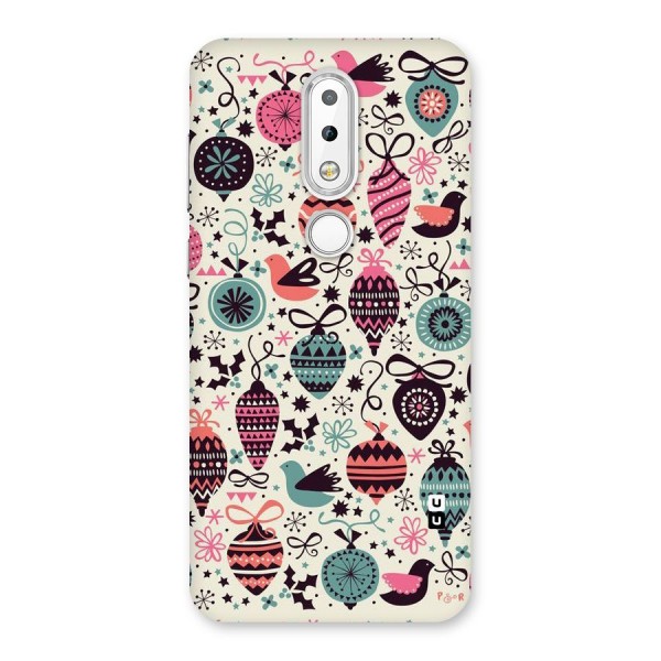 Celebration Pattern Back Case for Nokia 6.1 Plus