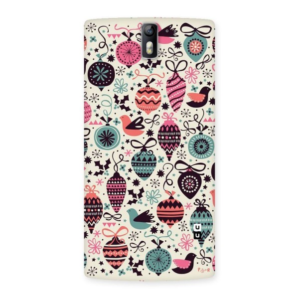 Celebration Pattern Back Case for One Plus One