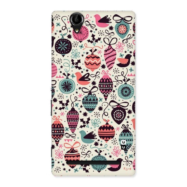 Celebration Pattern Back Case for Sony Xperia T2