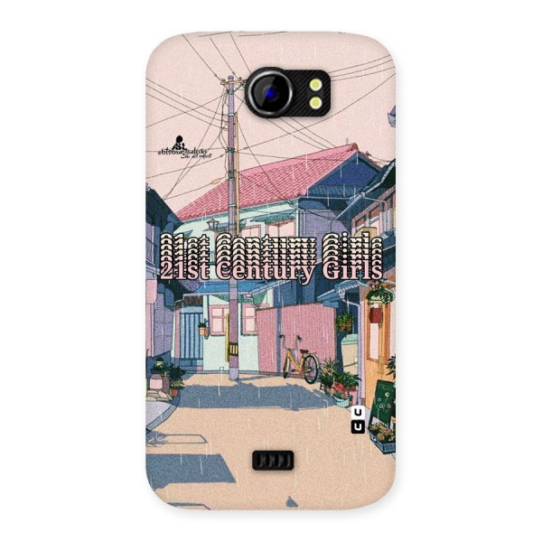 Century Girls Back Case for Micromax Canvas 2 A110