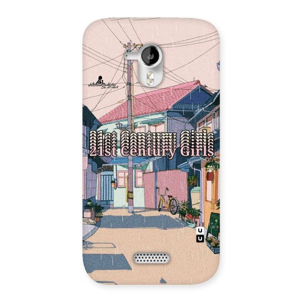 Century Girls Back Case for Micromax Canvas HD A116