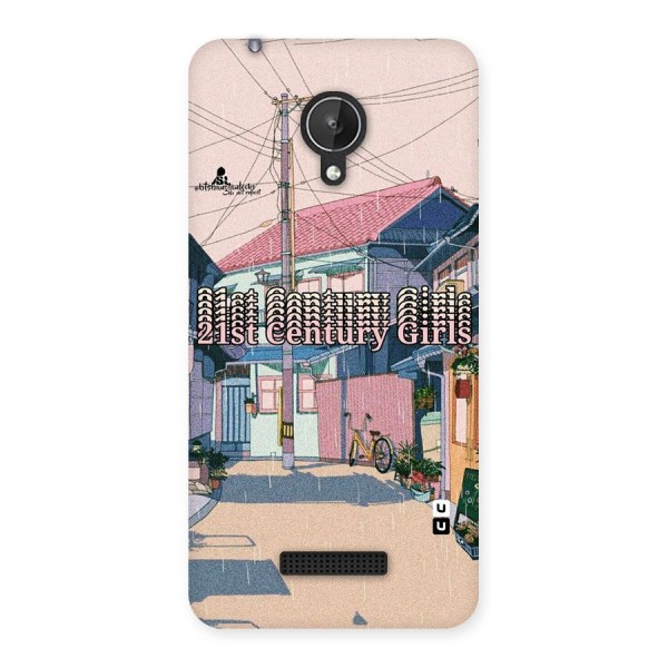 Century Girls Back Case for Micromax Canvas Spark Q380