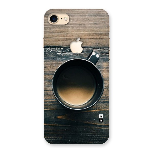 Chai On Wood Back Case for iPhone 7 Apple Cut