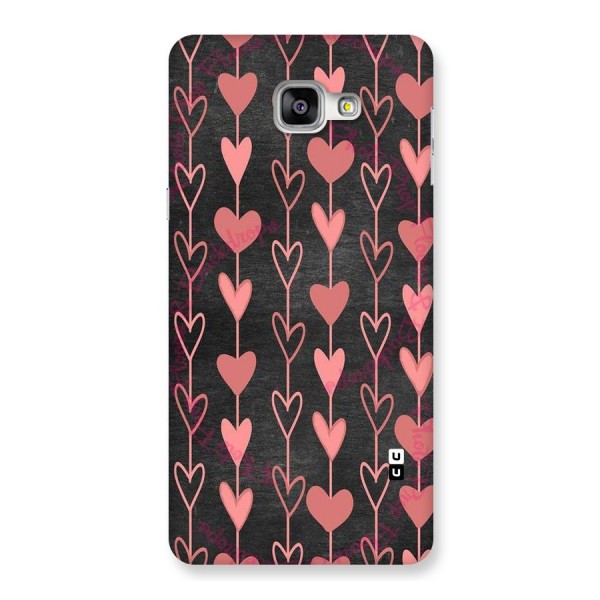 Chain Of Hearts Back Case for Galaxy A9