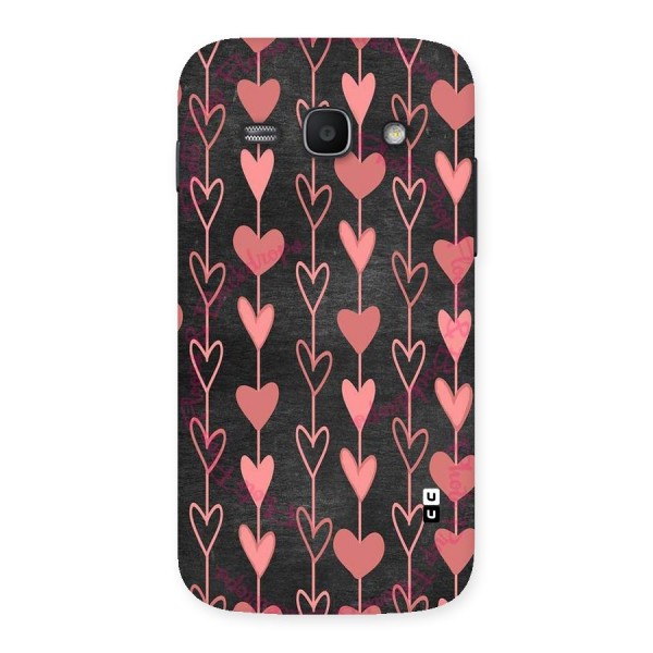 Chain Of Hearts Back Case for Galaxy Ace 3
