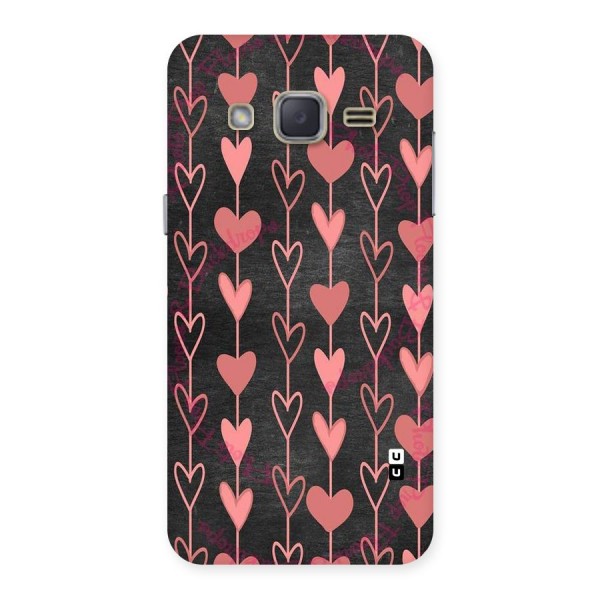 Chain Of Hearts Back Case for Galaxy J2