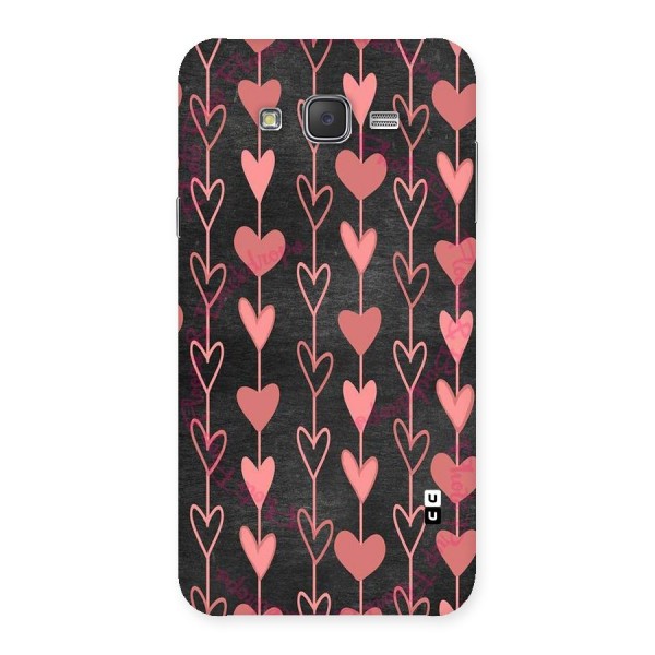 Chain Of Hearts Back Case for Galaxy J7