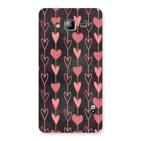 Chain Of Hearts Back Case for Galaxy On5
