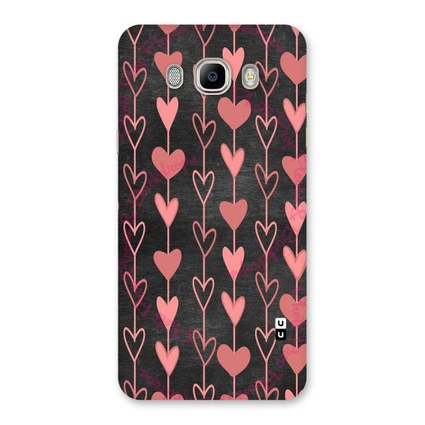 Chain Of Hearts Back Case for Galaxy On8