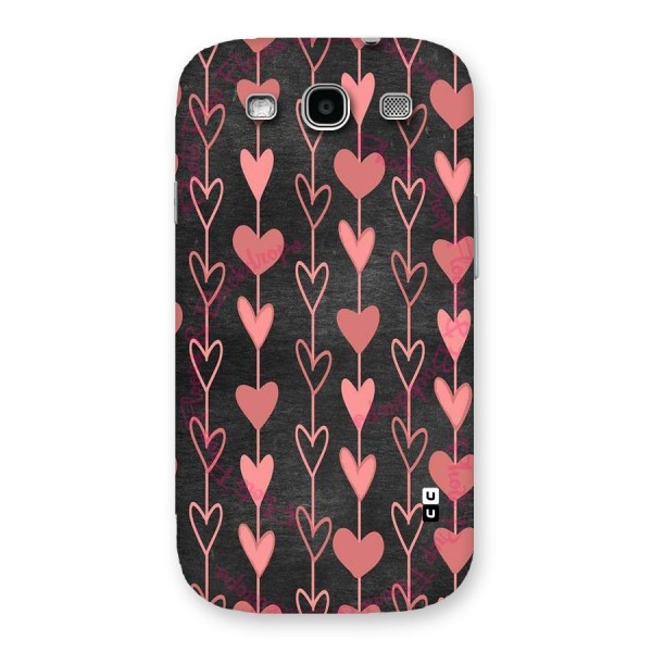 Chain Of Hearts Back Case for Galaxy S3 Neo