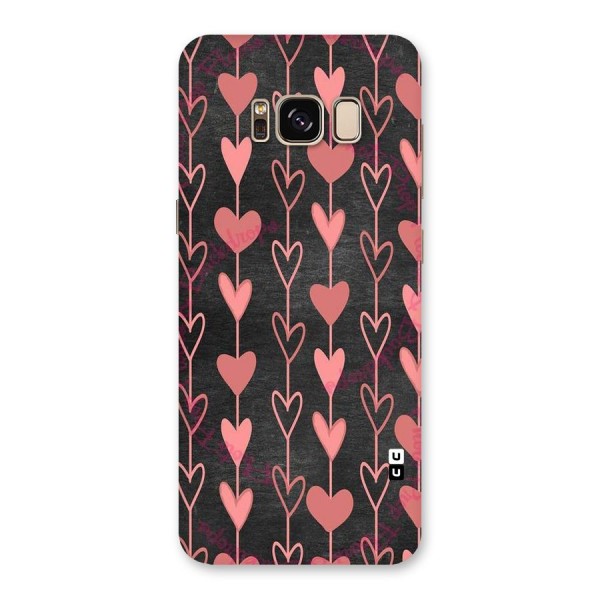 Chain Of Hearts Back Case for Galaxy S8