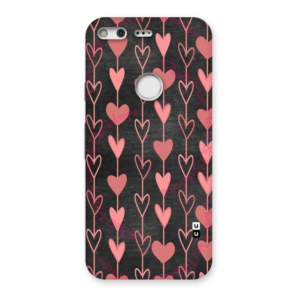 Chain Of Hearts Back Case for Google Pixel