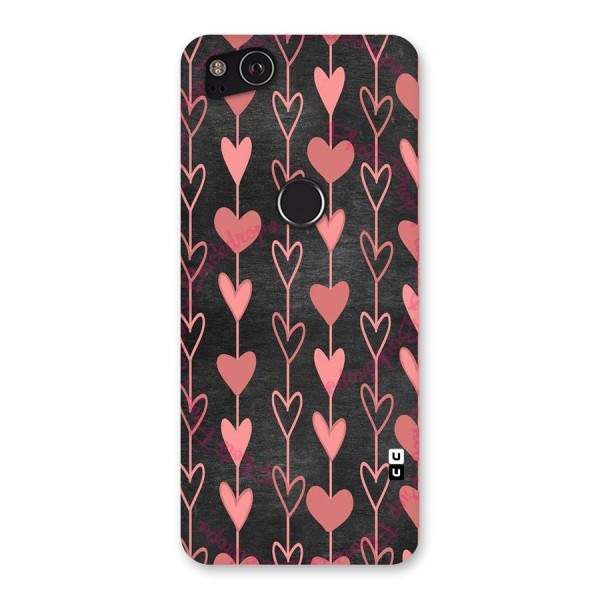 Chain Of Hearts Back Case for Google Pixel 2