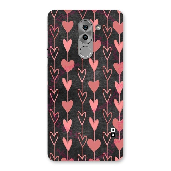 Chain Of Hearts Back Case for Honor 6X