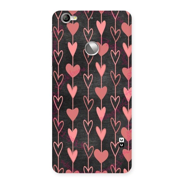 Chain Of Hearts Back Case for LeTV Le 1s